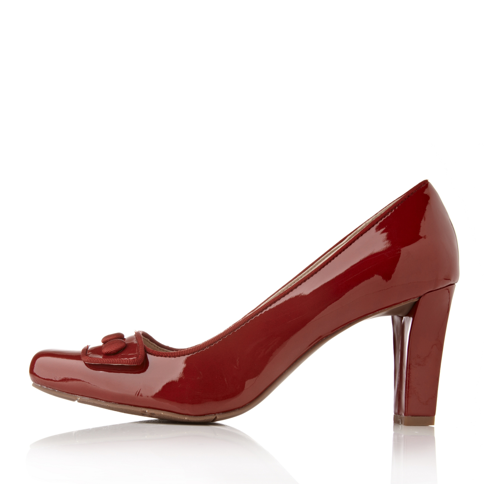 ... pair of red patent courts! Only Â£39.96 from QVC item number 104682